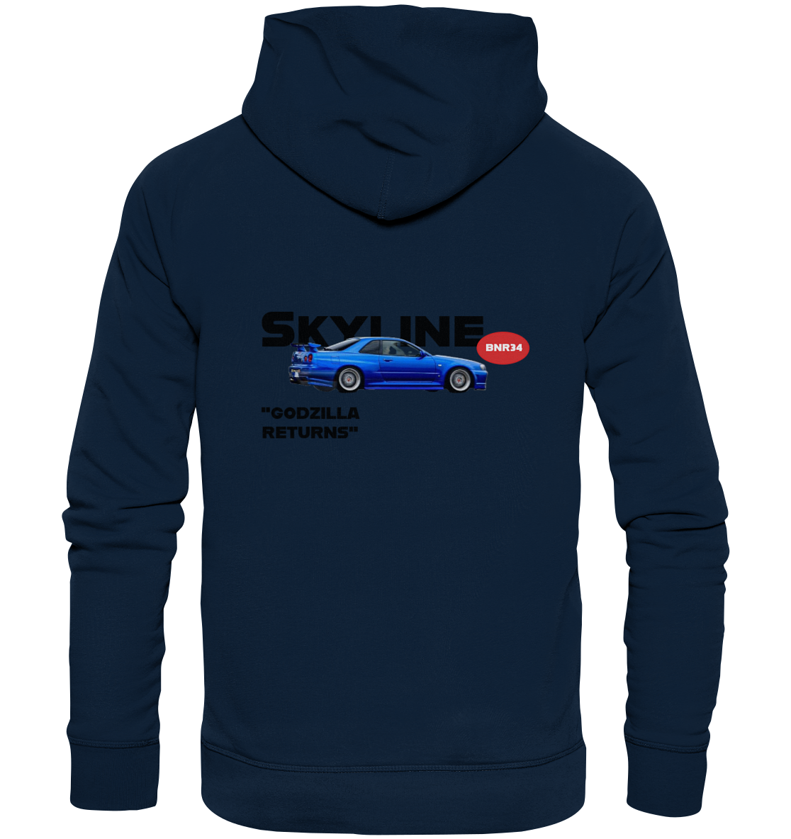 Oversize T-Shirt Nissan Skyline  - Organic Hoodie