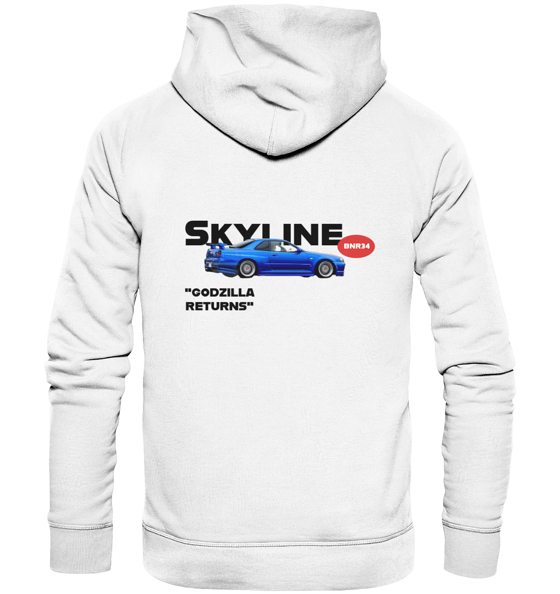 Oversize T-Shirt Nissan Skyline  - Organic Hoodie