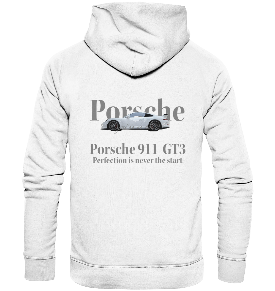 T-shirt mit Porsche Aufdruck - Organic Hoodie