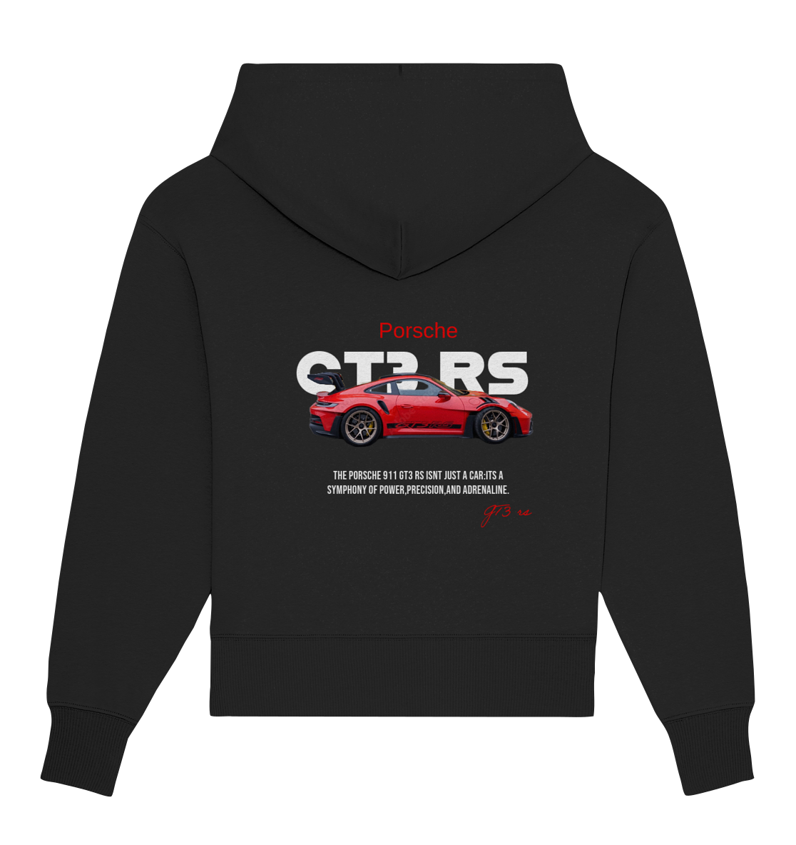 Oversize  Porsche GT3 RS - Organic Oversize Hoodie