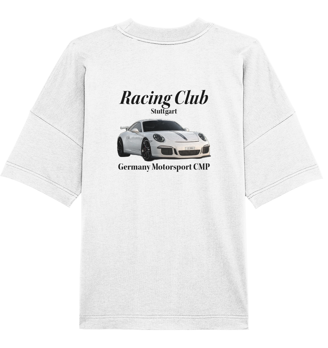 Oversize T-Shirt Porsche GT2 RS - Organic Oversize Shirt