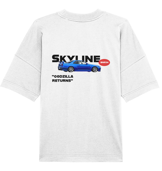 Oversize T-Shirt Nissan Skyline  - Organic Oversize Shirt